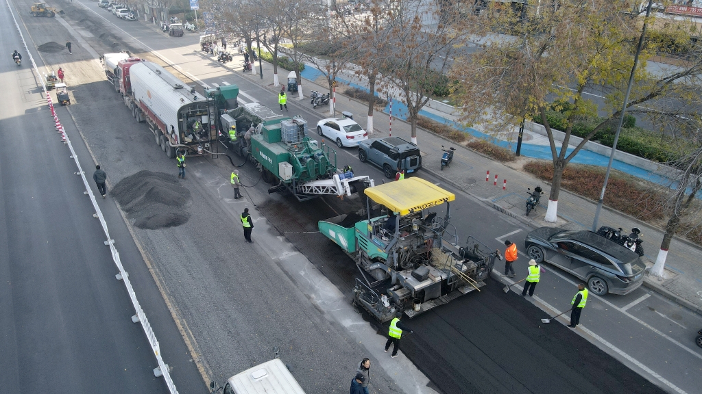 路面再生列车